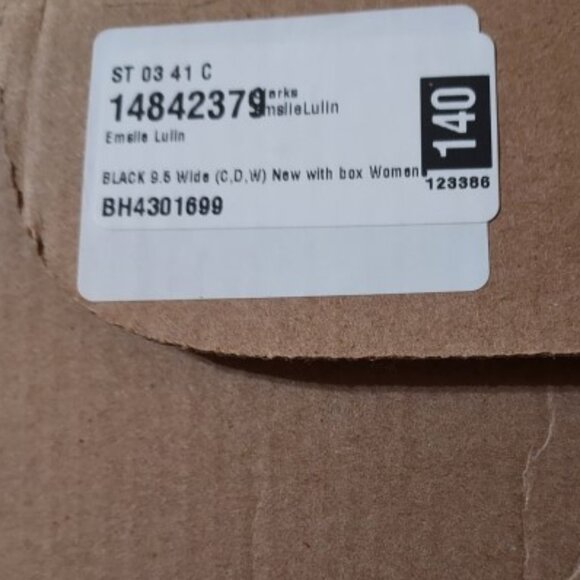 Clarks Collection Women's Black Emslie Lulin Mary Jane Pumps Size 9.5W NWT - Picture 7 of 8